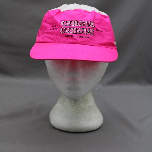 Vintage Circus Circus Hat - Painter Style with Many Graphics - Adult Snap Back - Picture 1 of 9